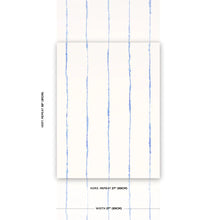Load image into Gallery viewer, Schumacher Ephemera Wallpaper 5014870 / Cornflower