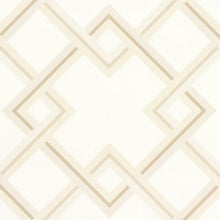Load image into Gallery viewer, Schumacher Mah Jong Wallpaper 5014930 / Light Ivory