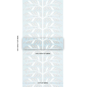 Schumacher Thistle Wallpaper 5014950 / Mineral