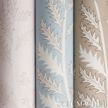 Load image into Gallery viewer, Schumacher Thistle Wallpaper 5014952 / Rose