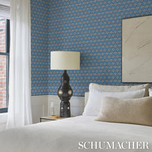 Load image into Gallery viewer, Schumacher Pollen Wallpaper 5014960 / French Blue