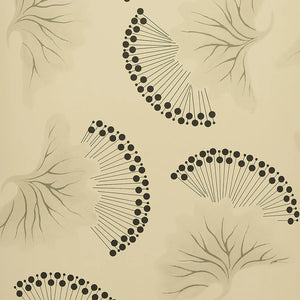 Schumacher Anemone Wallpaper 5014970 / Black & White