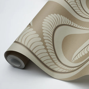 Schumacher Banana Leaf Wallpaper 5014980 / Tobacco