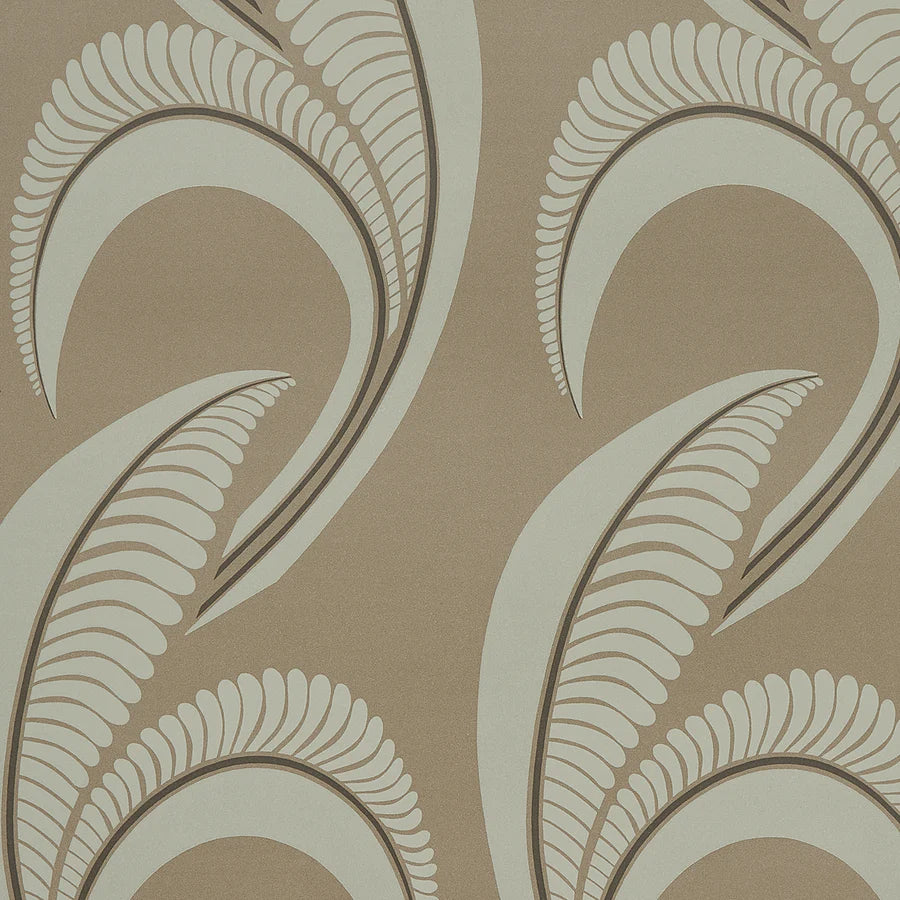 Schumacher Banana Leaf Wallpaper 5014980 / Tobacco