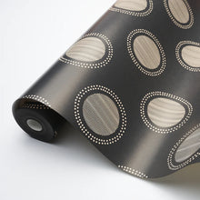 Load image into Gallery viewer, Schumacher Watermark Wallpaper 5015012 / Black &amp; White
