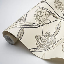 Load image into Gallery viewer, Schumacher Jacob's Tree Wallpaper 5015031 / Black &amp; Cream