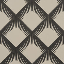 Load image into Gallery viewer, Schumacher Maize Wallpaper 5015040 / Black &amp; Cream