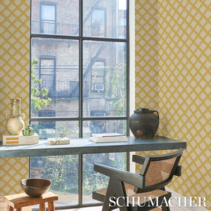Schumacher Maize Wallpaper 5015042 / Mustard