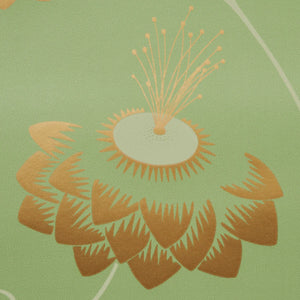 Schumacher Merlin Wallpaper 5015051 / Plough Green