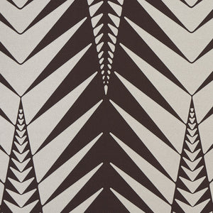 Schumacher Zebra Wallpaper 5015061 / Brown Silver