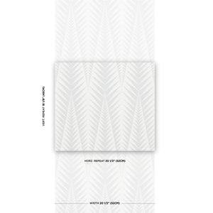 Schumacher Zebra Wallpaper 5015062 / Dove Grey