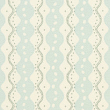 Load image into Gallery viewer, Schumacher Centipede Stripe Wallpaper 5015070 / Icing Blue