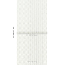 Load image into Gallery viewer, Schumacher Centipede Stripe Wallpaper 5015071 / Pumice