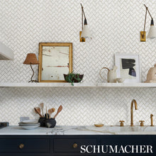 Load image into Gallery viewer, Schumacher Parterre Wallpaper 5015081 / Silver