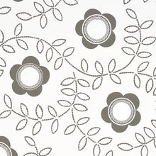 Load image into Gallery viewer, Schumacher Tudor Rose Wallpaper 5015100 / Charcoal White