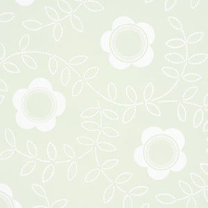 Schumacher Tudor Rose Wallpaper 5015101 / Pistachio