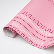 Load image into Gallery viewer, Schumacher Greco Stripe Wallpaper 5015144 / Pink