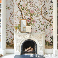 Load image into Gallery viewer, Schumacher Les Oiseaux Panel Set Wallpaper 5015151 / Ivory