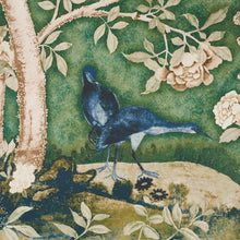 Load image into Gallery viewer, Schumacher Les Oiseaux Panel Set Wallpaper 5015152 / Jade