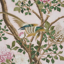 Load image into Gallery viewer, Schumacher Les Oiseaux Panel Set Wallpaper 5015154 / Blush