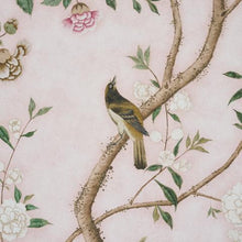 Load image into Gallery viewer, Schumacher Les Oiseaux Panel Set Wallpaper 5015154 / Blush