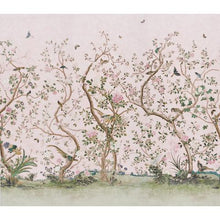 Load image into Gallery viewer, Schumacher Les Oiseaux Panel Set Wallpaper 5015154 / Blush