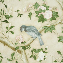 Load image into Gallery viewer, Schumacher Les Oiseaux Panel Set Wallpaper 5015155 / Parchment