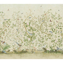 Load image into Gallery viewer, Schumacher Les Oiseaux Panel Set Wallpaper 5015155 / Parchment