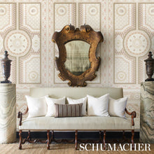 Load image into Gallery viewer, Schumacher Shell Grotto Panel A Wallpaper 5015161 / Sand
