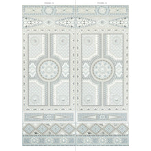 Load image into Gallery viewer, Schumacher Shell Grotto Panel A Wallpaper 5015164 / Seafoam