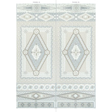 Load image into Gallery viewer, Schumacher Shell Grotto Panel B Wallpaper 5015165 / Seafoam
