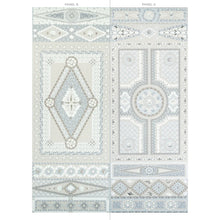 Load image into Gallery viewer, Schumacher Shell Grotto Panel B Wallpaper 5015165 / Seafoam