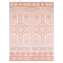 Load image into Gallery viewer, Schumacher Shell Grotto Panel A Wallpaper 5015166 / Coral