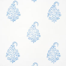 Load image into Gallery viewer, Schumacher Kerala Paisley II Wallpaper 5015211 / Blue