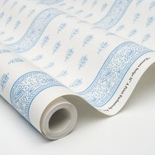 Load image into Gallery viewer, Schumacher Katsura Stripe II Wallpaper 5015230 / Chambray