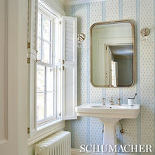 Load image into Gallery viewer, Schumacher Katsura Stripe II Wallpaper 5015230 / Chambray
