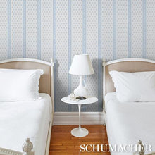 Load image into Gallery viewer, Schumacher Katsura Stripe II Wallpaper 5015230 / Chambray