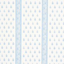 Load image into Gallery viewer, Schumacher Katsura Stripe II Wallpaper 5015230 / Chambray