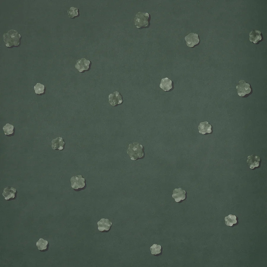Schumacher Heavenly Bodies Wallpaper 5015272 / Deep Green