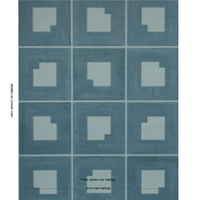 Load image into Gallery viewer, Schumacher Palindrome Wallpaper 5015292 / Teal