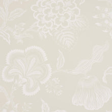 Load image into Gallery viewer, Schumacher Hothouse Flowers Silhouette Wallpaper 5015320 / Cream
