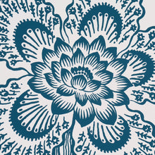Load image into Gallery viewer, Schumacher Hothouse Flowers Silhouette Wallpaper 5015324 / Peacock On White