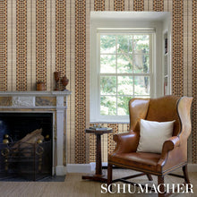Load image into Gallery viewer, Schumacher Plastered Manuscript Wallpaper 5015330 / Birch