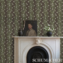Load image into Gallery viewer, Schumacher Tasmanian Mimosa Wallpaper 5015361 / Brown &amp; Green