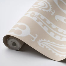 Load image into Gallery viewer, Schumacher Paisley Peas Wallpaper 5015382 / Natural