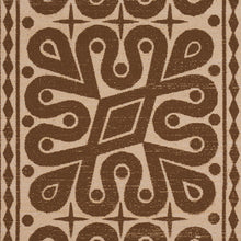 Load image into Gallery viewer, Schumacher Borneo Grasscloth Wallpaper 5015410 / Brown