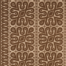 Load image into Gallery viewer, Schumacher Borneo Grasscloth Wallpaper 5015410 / Brown