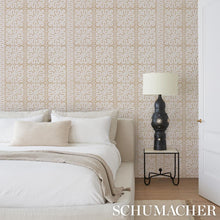 Load image into Gallery viewer, Schumacher Borneo Grasscloth Wallpaper 5015411 / White