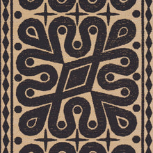 Load image into Gallery viewer, Schumacher Borneo Grasscloth Wallpaper 5015412 / Black