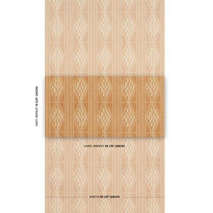 Schumacher Cassava Wallpaper 5015421 / Sable